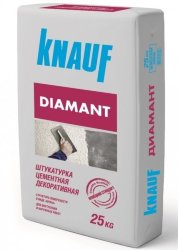 Декоративная штукатурка Knauf Diamant короед 2,5 мм, 25 кг