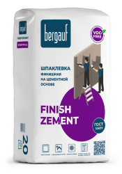 Шпаклевка Бергауф Finish Zement финишная на цементной основе 20кг